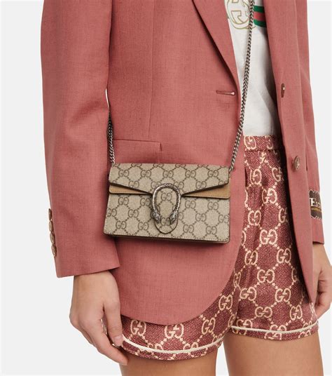 gucci bolsa dionysus gg supreme super mini|Gg Supreme dionysus.